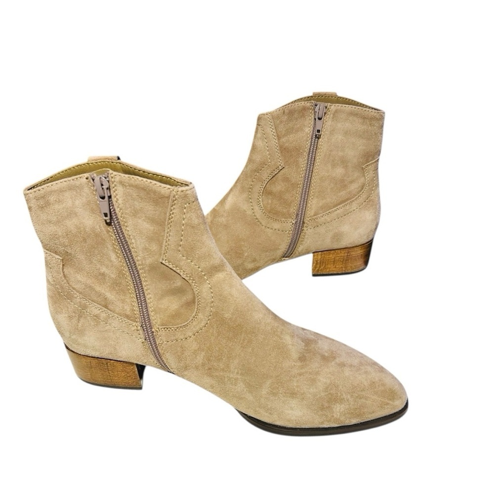 Vaneli Tellie Suede Western Ankle Boot – Size 10 - Picture 4 of 9